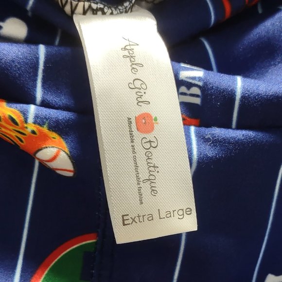 Blue leggings - PHILADELPHIA PHILLIES - from Apple Girl Boutique - size XL - NWT - Picture 3 of 3